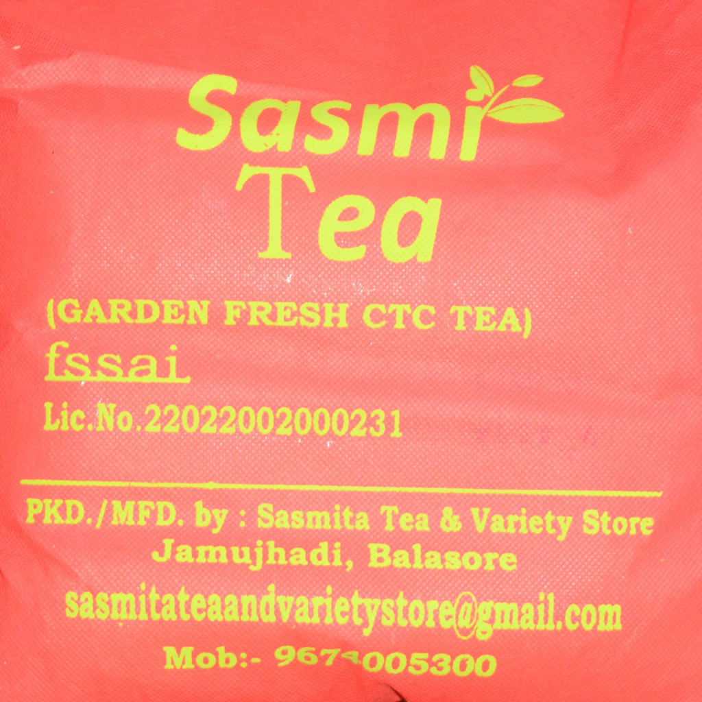 Sasmi tea 3 kg bag